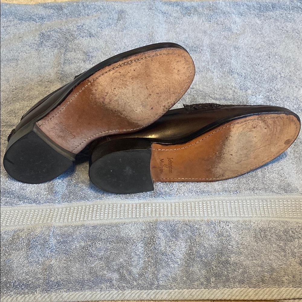 Johnston & Murphy Aristocraft Men's Brown Loafers 🇺🇸 - Picture 4 of 6
